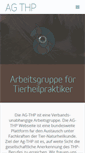 Mobile Screenshot of ag-thp.de